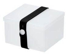 Uhmm Box vierkant Transparant - Black