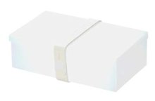 Uhmm Box rechthoekig Transparant - White